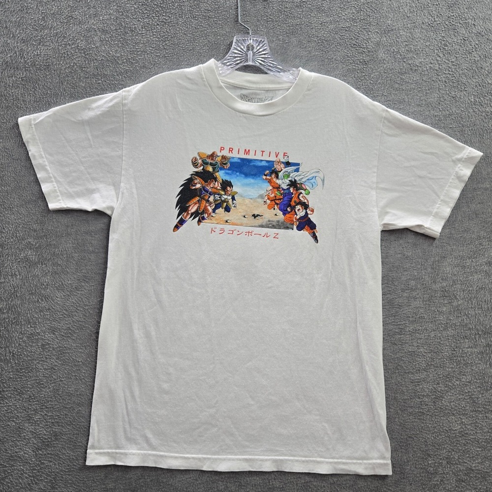 Primitive x Dragonball Z Men Shirt Medium Skateboard Short Sleeve Tee